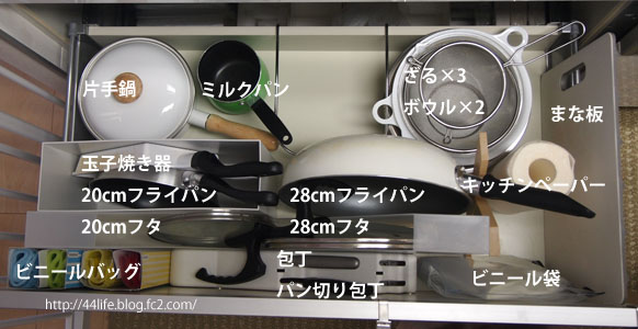 キッチンシンク下収納